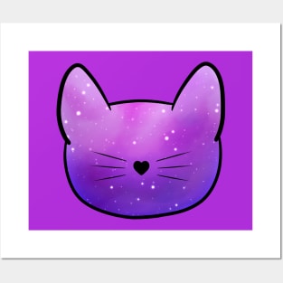 Kitty Galaxy Posters and Art